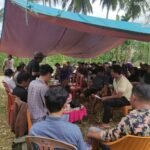 Foto pembukaan Sekolah Lapang Kakao di Desa Mattoanging, Kecamatan Kajang, Kabupaten Bulukumba.