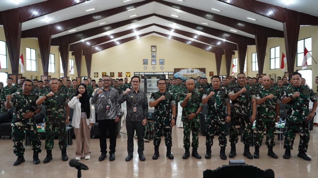 Prajurit Kodam XVIII/Kasuari Dibekali Literasi Keuangan, Cegah Kejahatan Finansial