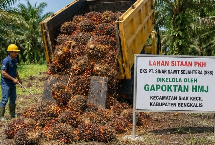 PT Agrinas Terima Sawit Gapoktan HMJ dari Kebun Eks PT SSS