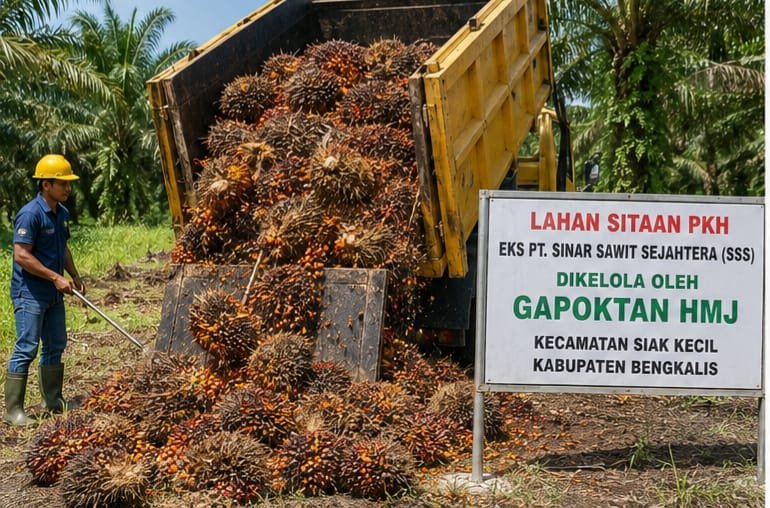 PT Agrinas Terima Sawit Gapoktan HMJ dari Kebun Eks PT SSS