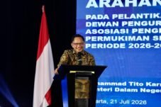 Mendagri Tito menyampaikan arahan terkait pelibatan swasta dalam percepatan pembangunan perumahan rakyat di Jakarta.