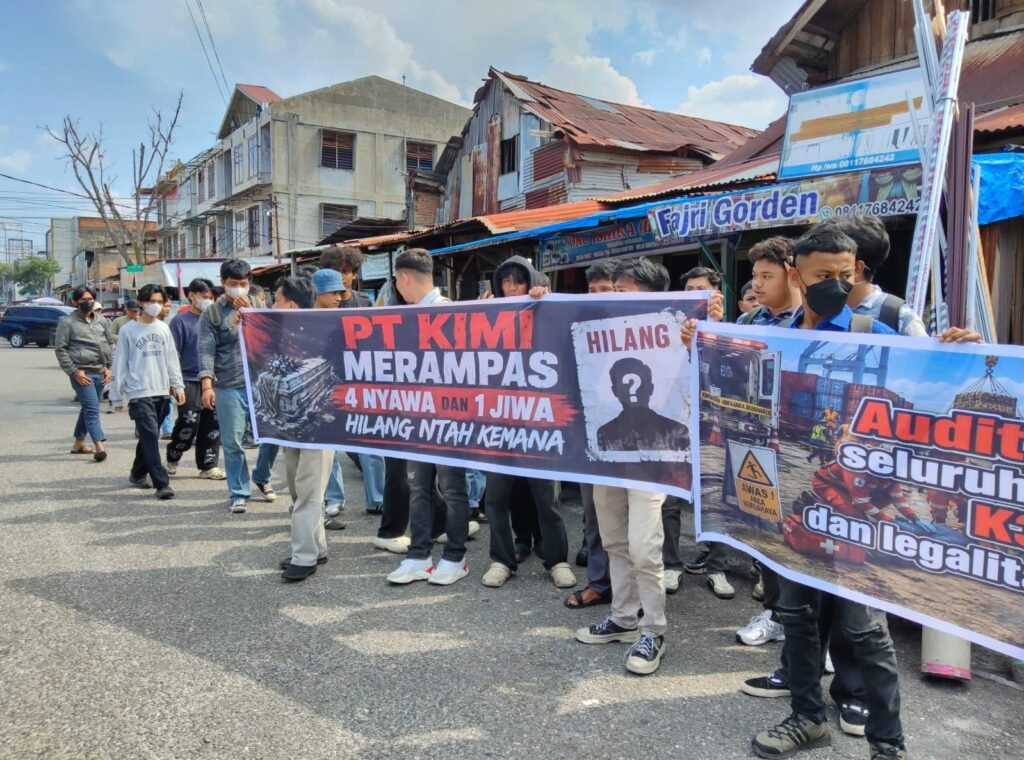 4 Nyawa dan 1 Hilang, Mahasiswa Desak Pelindo Bertanggung Jawab
