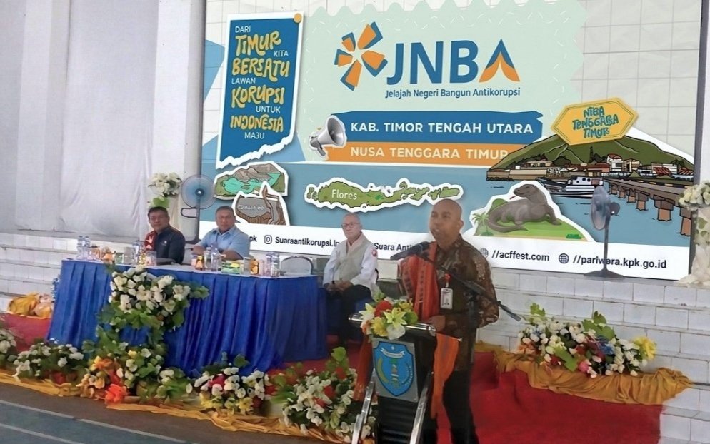 JNBA KPK Sisir Sekolah & Desa, Cegah Korupsi Timur Tengah Utara