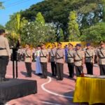 Kapolres Polman Pimpin Sertijab PJU dan Kapolsek