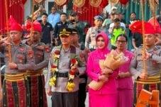 Angngaru Antar Awal Pengabdian Kombes Pol Yusuf Usman Pimpin Polresta Gowa