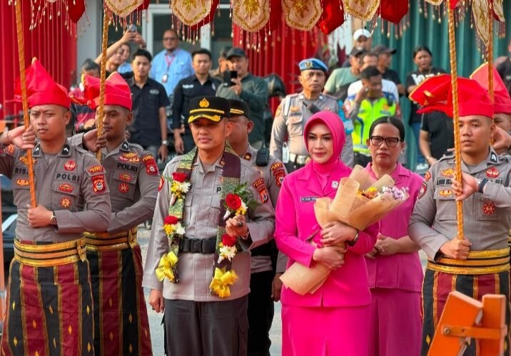 Angngaru Antar Awal Pengabdian Kombes Pol Yusuf Usman Pimpin Polresta Gowa