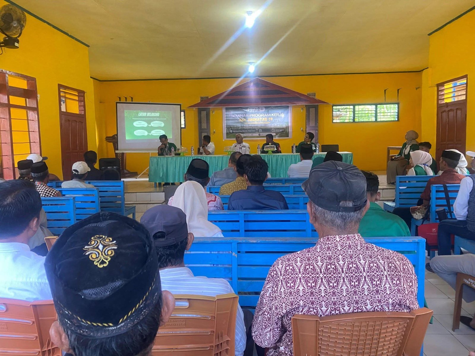 Pemdes Talle Sambut KKN 79 UIN Alauddin Makassar