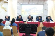 Foto: Konferensi pers kinerja APBN Regional Sulawesi Selatan Semester I Tahun Anggaran 2026 di Gedung Keuangan Negara II Makassar.