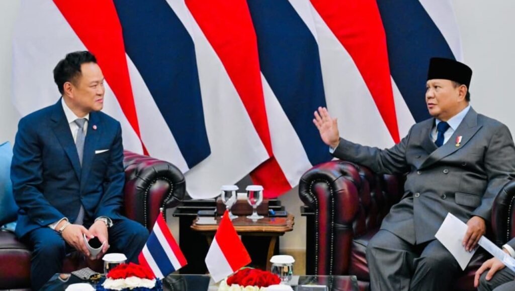 Jakarta Jadi Pusat Diplomasi Strategis Indonesia–Tailan