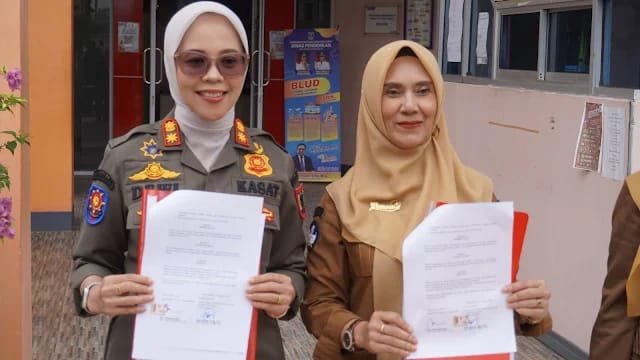 SMKN 3 Payakumbuh Bangun Kultur Disiplin Bersama Satpol PP