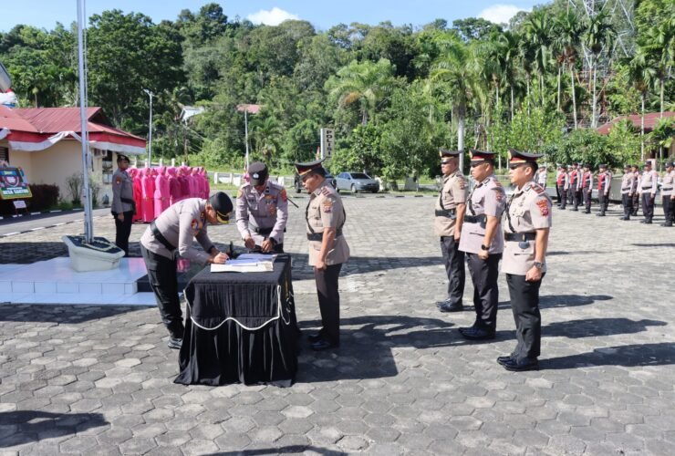 Sertijab Polres Sawahlunto