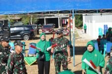 Istri Turun Berlomba, Dandim Gowa Jadi Penyemangat