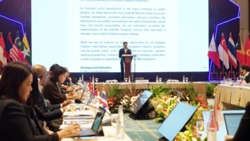 Foto: Pertemuan The 35th ASEAN Land Transport Working Group di Jakarta.