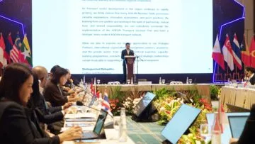 Foto: Pertemuan The 35th ASEAN Land Transport Working Group di Jakarta.