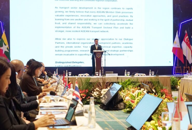 Foto: Pertemuan The 35th ASEAN Land Transport Working Group di Jakarta.
