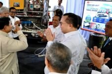 Foto: Presiden Prabowo Subianto meninjau inovasi BRIN.