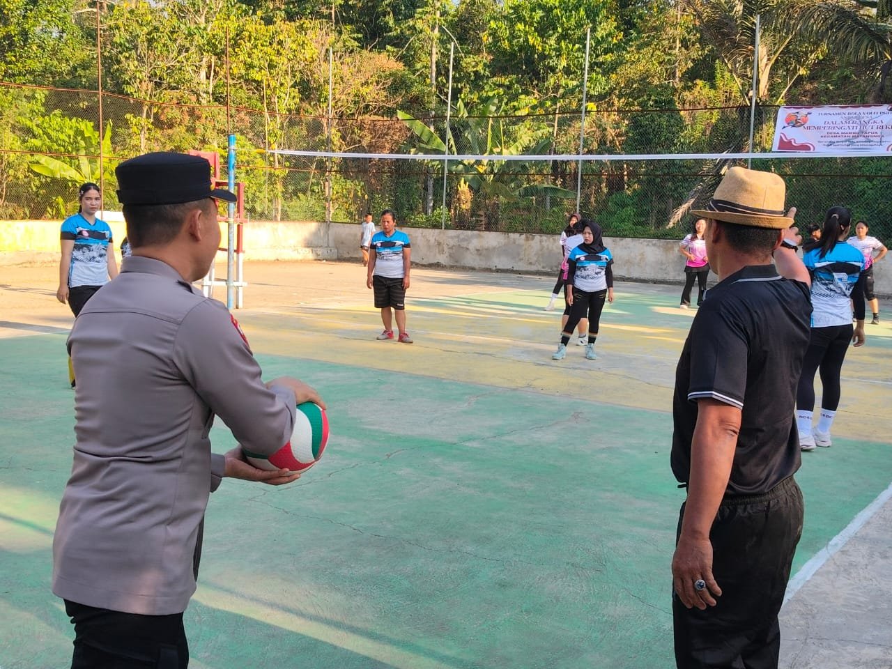 Wijaya Sultan Nyalakan Atmosfer Voli Merdeka