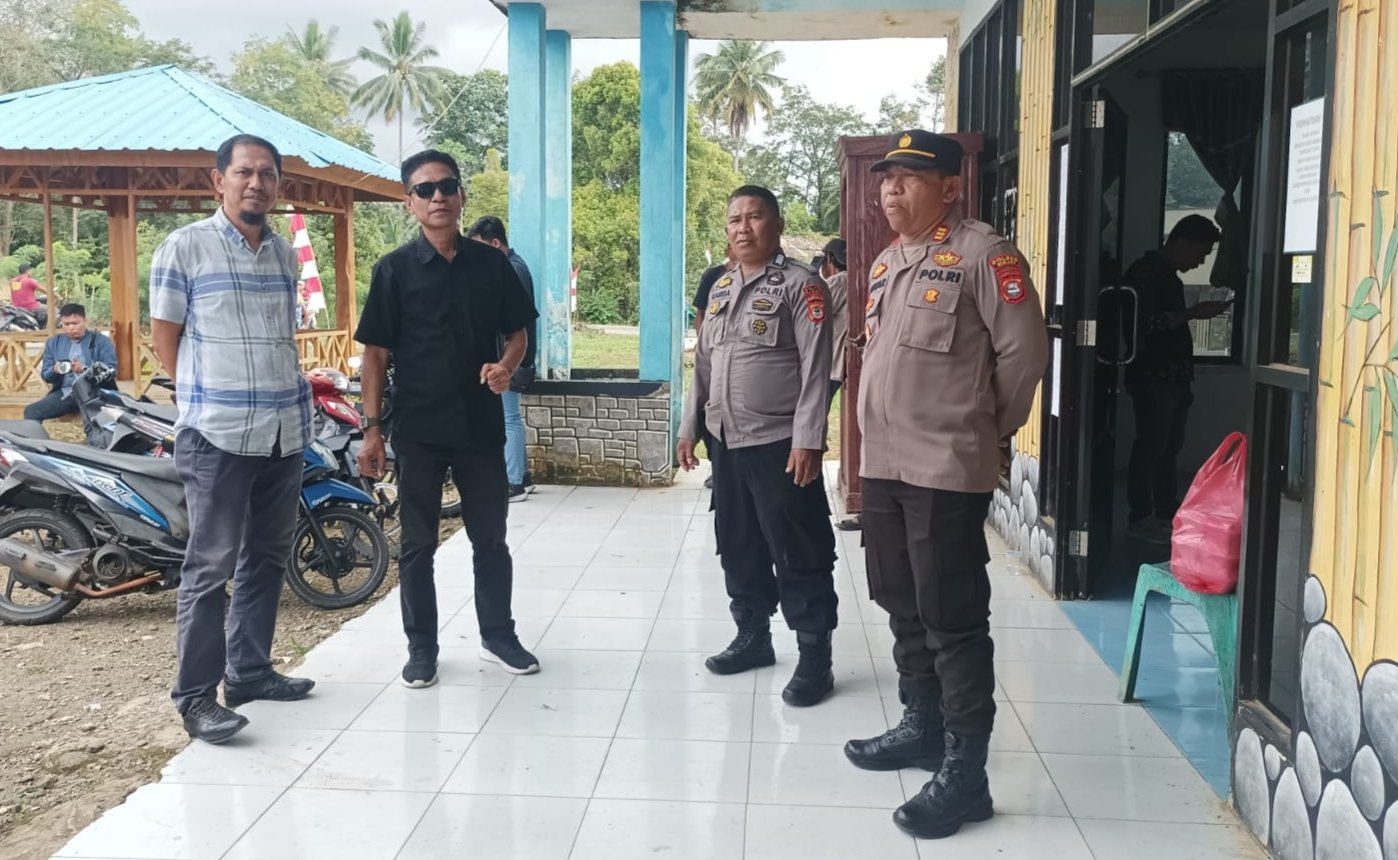 Kasat Intelkam Sinjai Kawal Tahapan PAW di Empat Desa