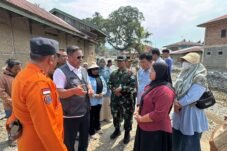 Foto kegiatan monitoring dan evaluasi Satgas PRR Pascabencana di Kabupaten Solok dan Kota Solok, 13 Agustus 2026.