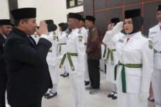 Dua Siswa SMKN 1 Padang Panjang Bertugas sebagai Paskibraka HUT ke-81 RI