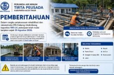 PDAM Aceh Timur Lakukan Rehabilitasi dan Rekonstruksi IPA di 7 Kecamatan