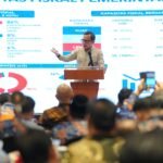 Wamendagri Bima Arya Sugiarto menghadiri Seminar dan Rakernas ADKASI di Hotel Borobudur, Jakarta, Minggu 30 Agustus 2026.