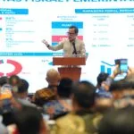 Wamendagri Bima Arya Sugiarto menghadiri Seminar dan Rakernas ADKASI di Hotel Borobudur, Jakarta, Minggu 30 Agustus 2026.