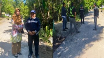 Kadis Perkimtan Sinjai Monitoring RTLH dan Jalan Lingkungan