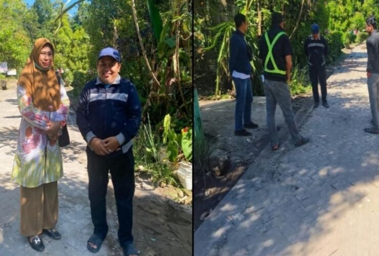 Kadis Perkimtan Sinjai Monitoring RTLH dan Jalan Lingkungan