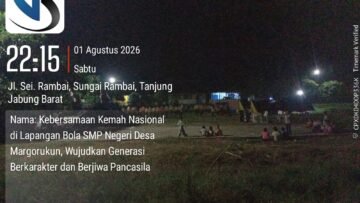 Kemah Nasional SMP Margorukun Bentuk Karakter Siswa