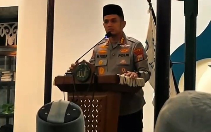 Kapolresta Gowa Awali Safari Subuh di Katangka