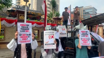Mahasiswa Sultra Desak Penahanan Anton Timbang