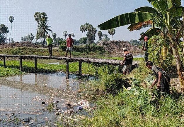 Kodim 1409 Gowa Mulai Bangun Tiga Jembatan Beton