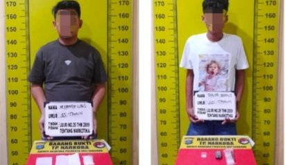 Polresta Deli Serdang Bekuk Dua Pria Berkasus