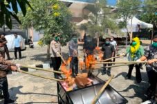 Kapolres Polman Hadir Saat 96 Perkara Dieksekusi