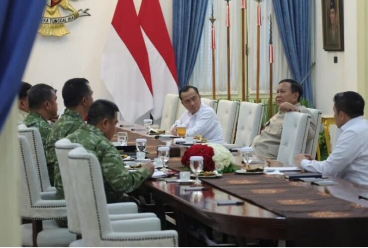 Prabowo Terima Pimpinan TNI, Empat Program Gemuk Untuk Rakyat Dilaporkan Selengkapnya