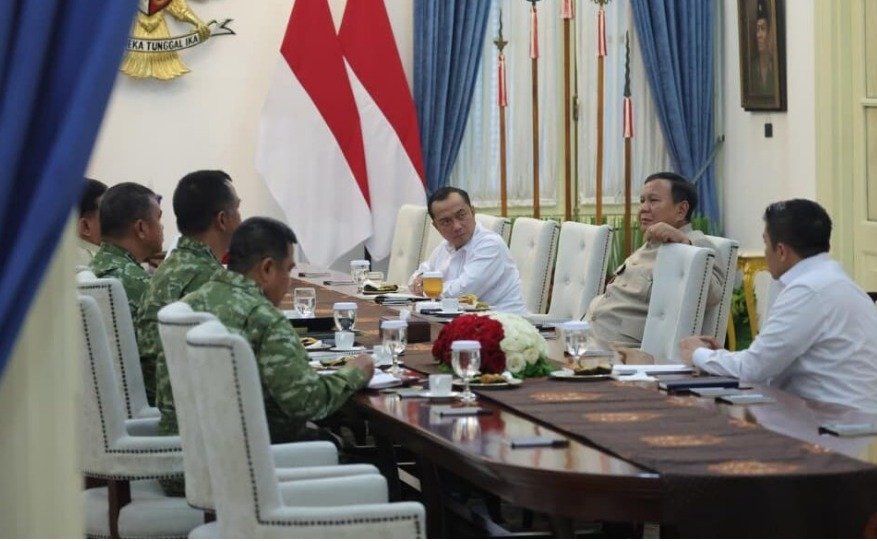 Prabowo Terima Pimpinan TNI, Empat Program Gemuk Untuk Rakyat Dilaporkan Selengkapnya