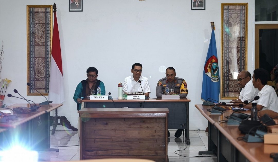 Foto: Kegiatan Jelajah Negeri Bangun Antikorupsi 2026 di Sumba Timur.