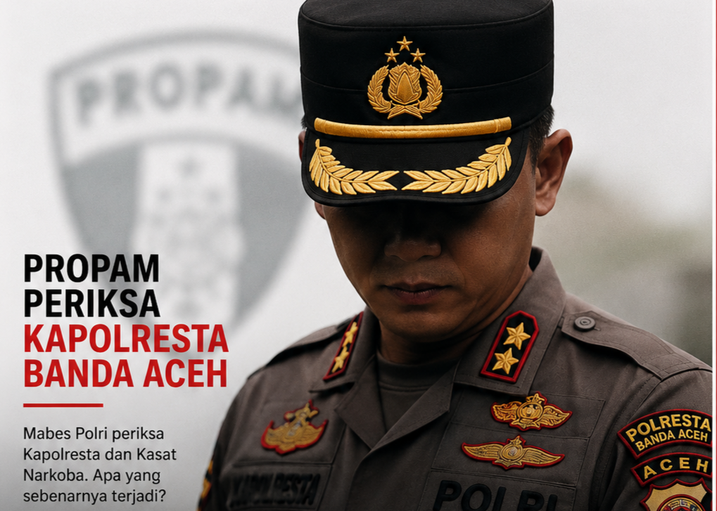Propam Mabes Polri Periksa Kapolresta Banda Aceh, Dicopot?