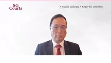 Foto: Ang Siok Hui, Chief Communications Officer Singapore Judiciary.