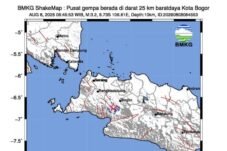Gempa Bumi di Bogor