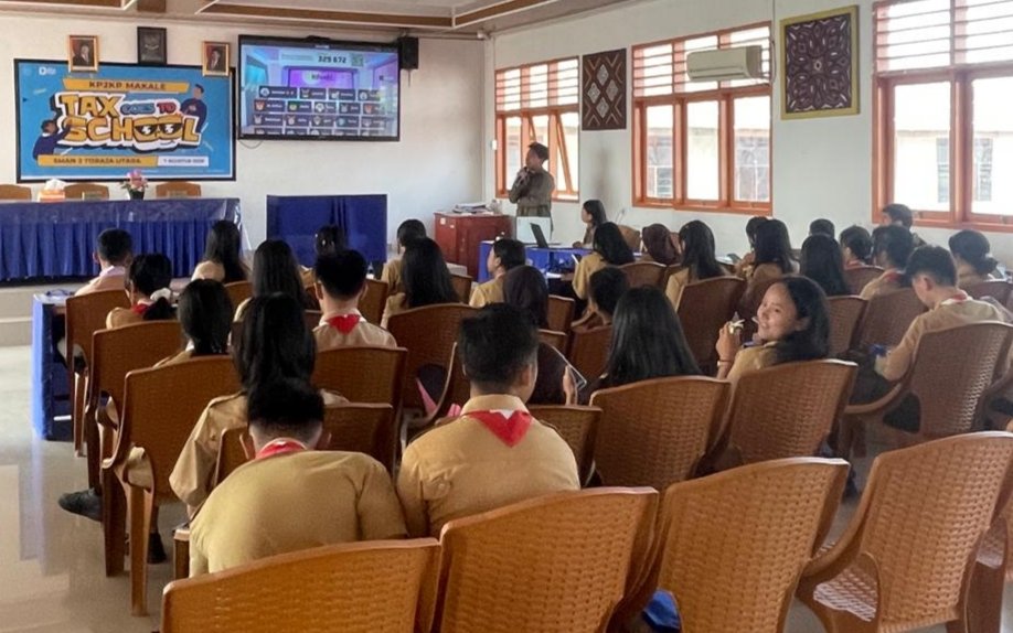 Tax Goes to School, KP2KP Makale Edukasi Siswa Torut