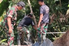 TNI Percepat Pembangunan Tiga Jembatan di Gowa