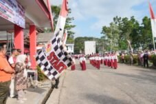HUT RI, 76 Regu Gerak Jalan Indah di Sinjai