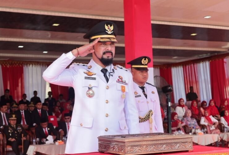 Bupati Aceh Timur Pimpin Langsung Upacara Peringati HUT RI ke 81 
