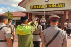 Kapolres Sinjai Pimpin Sertijab Wakapolres dan Samapta