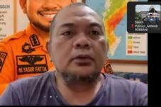 Kepala UPTD Pemadam Kebakaran Polewali Mandar, Imran, S.IP., M.M., dalam Rapat Satuan Tugas Karhutla Provinsi Sulawesi Barat yang digelar daring, Jumat