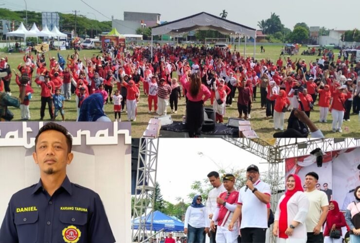 Karang Taruna Desa Buntu Bedimbar terlibat dalam rangkaian Gebyar AKBAR HUT ke-81 Kemerdekaan RI.