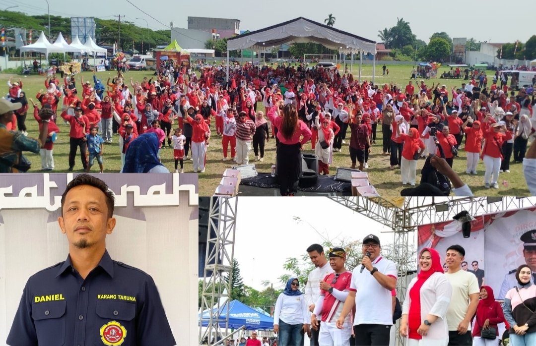 Karang Taruna Desa Buntu Bedimbar terlibat dalam rangkaian Gebyar AKBAR HUT ke-81 Kemerdekaan RI.