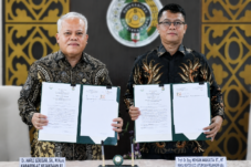 Penandatanganan Nota Kesepahaman Badiklat Kejaksaan RI dengan Universitas Sumatera Utara di Kampus USU, Medan.